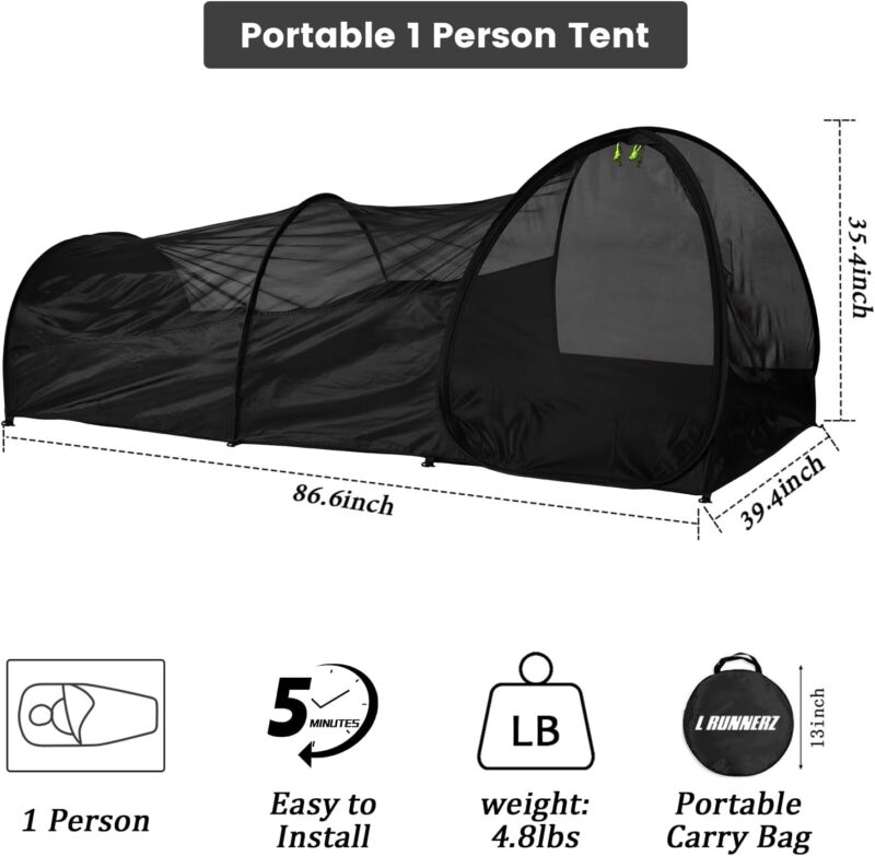 Pop Up Tent with Rainfly - Image 2